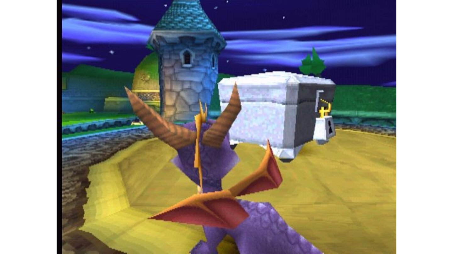 spyro game that you fought a black dragon in the end
