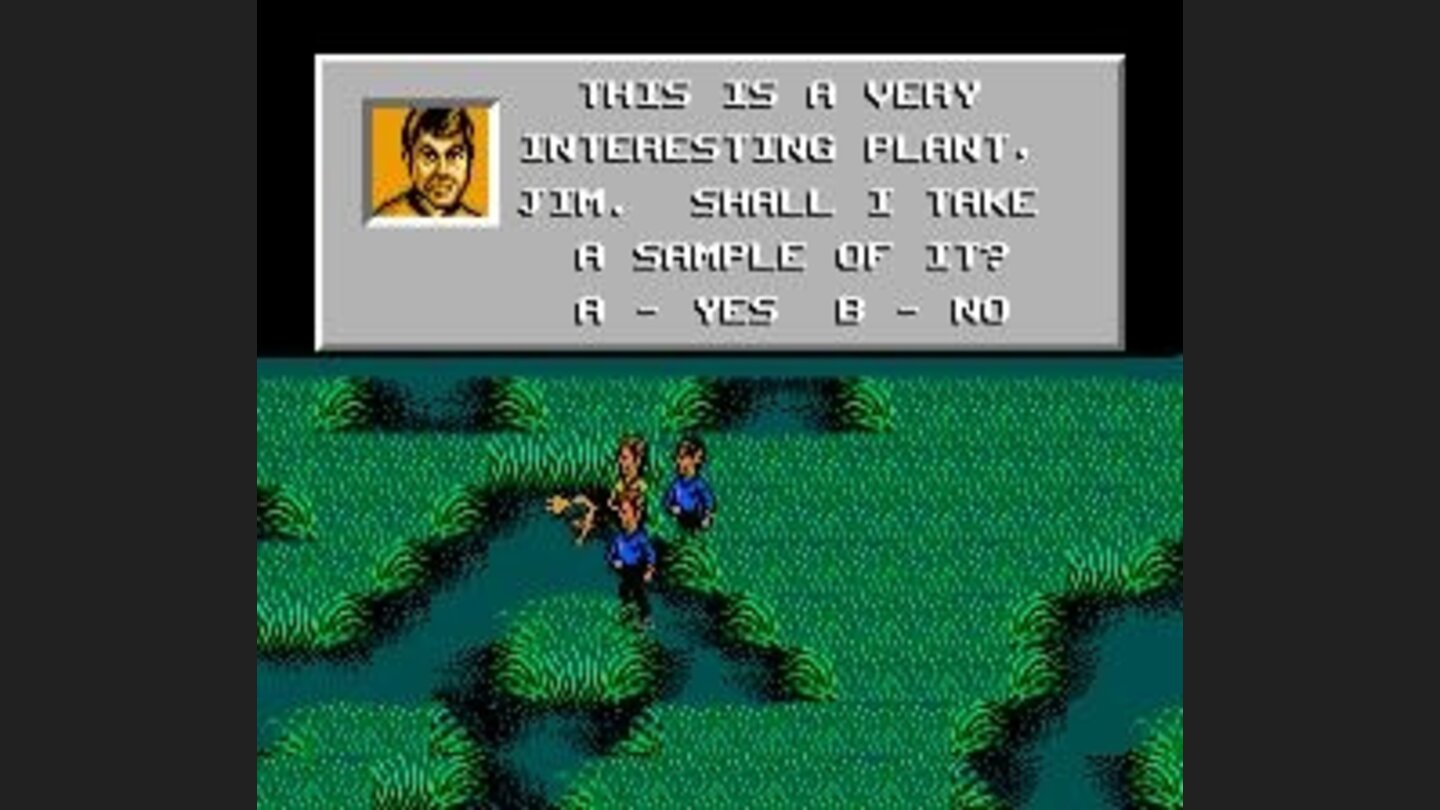 Taking a sample of a plant