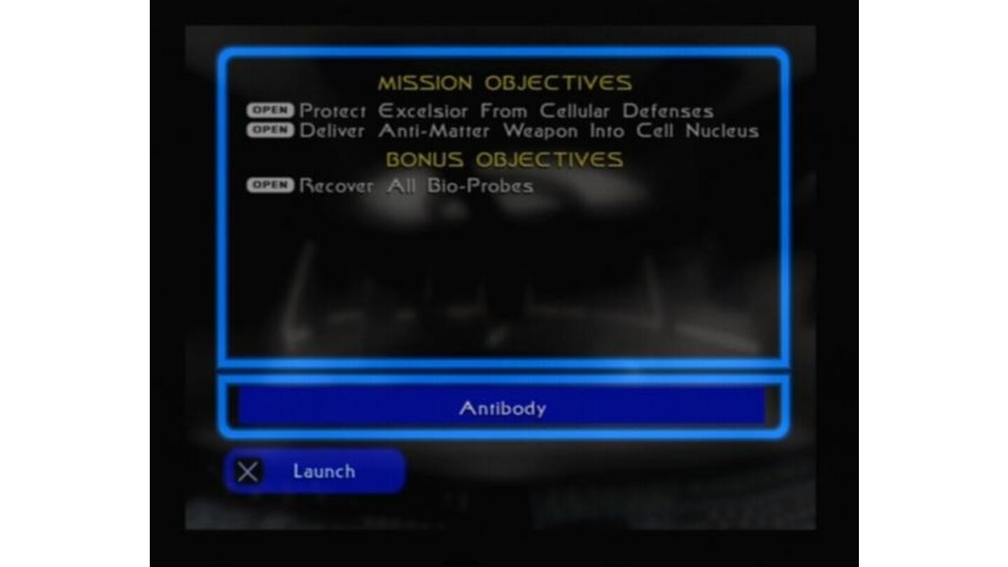 Mission objectives will be stated prior to mission engagement but will most likely be updated on the run