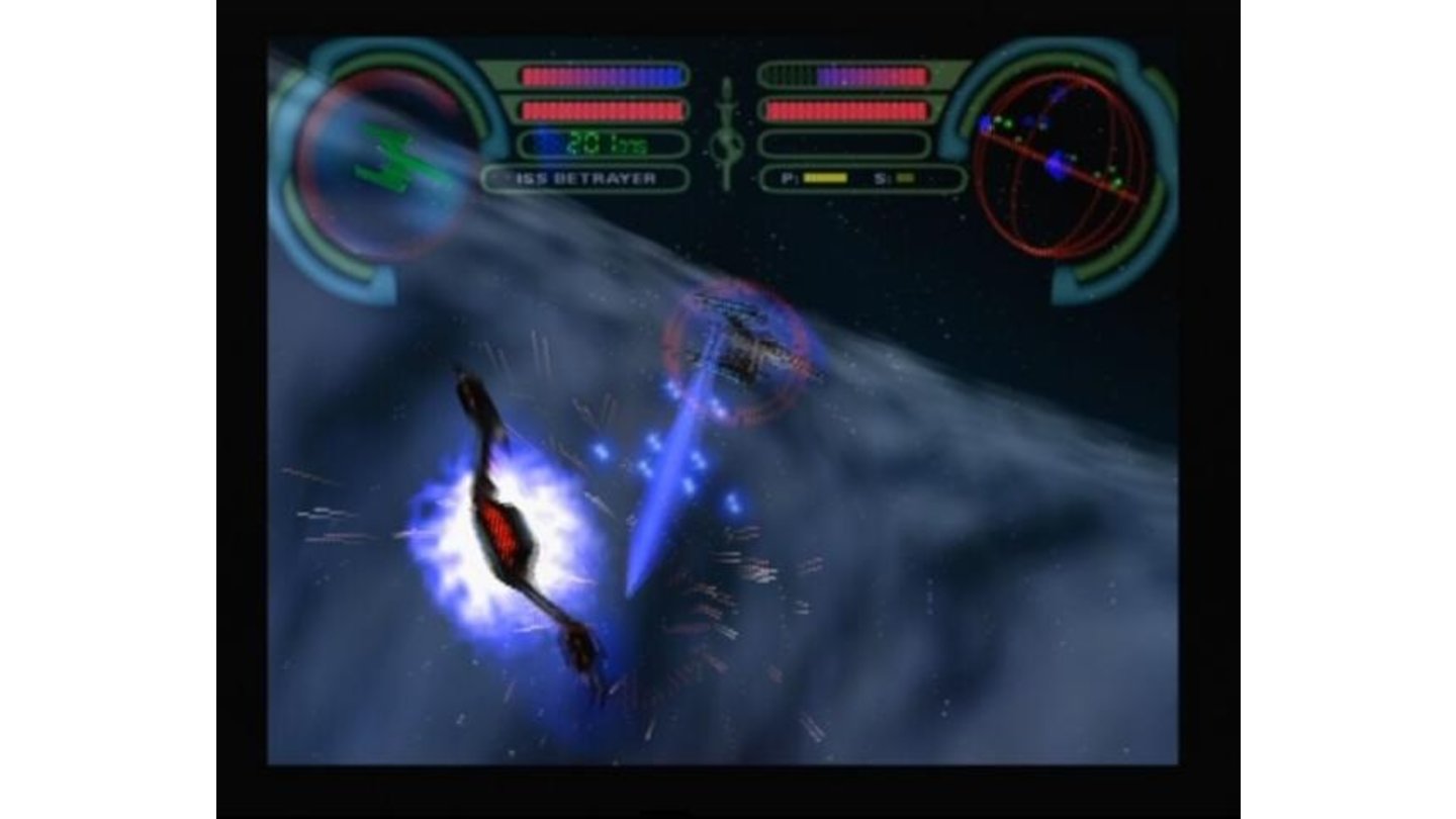 Shields down, that was a direct phaser shot from the ISS Betrayer, try to pull off some evasive maneuvers