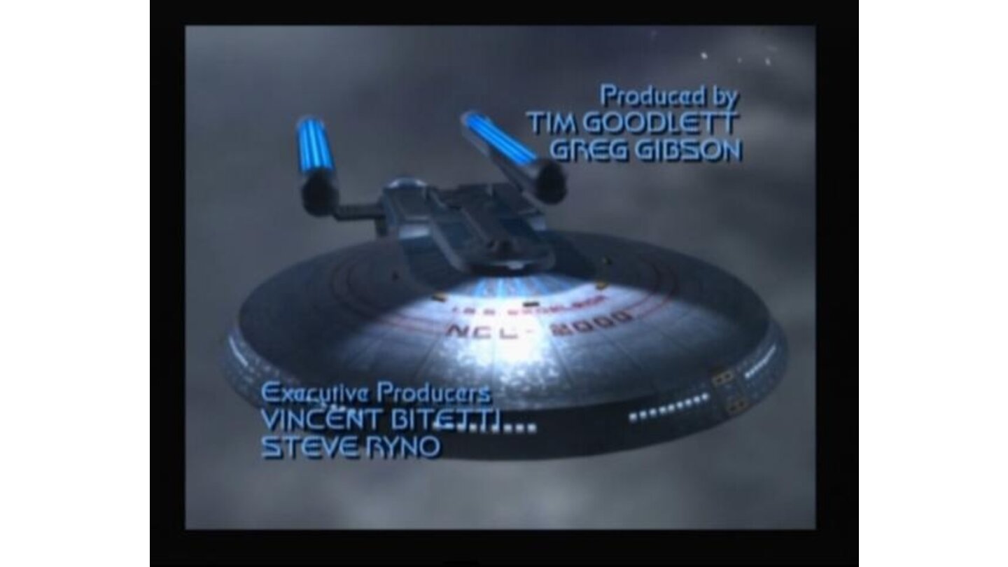 Opening credits is made very similar to STTNG series