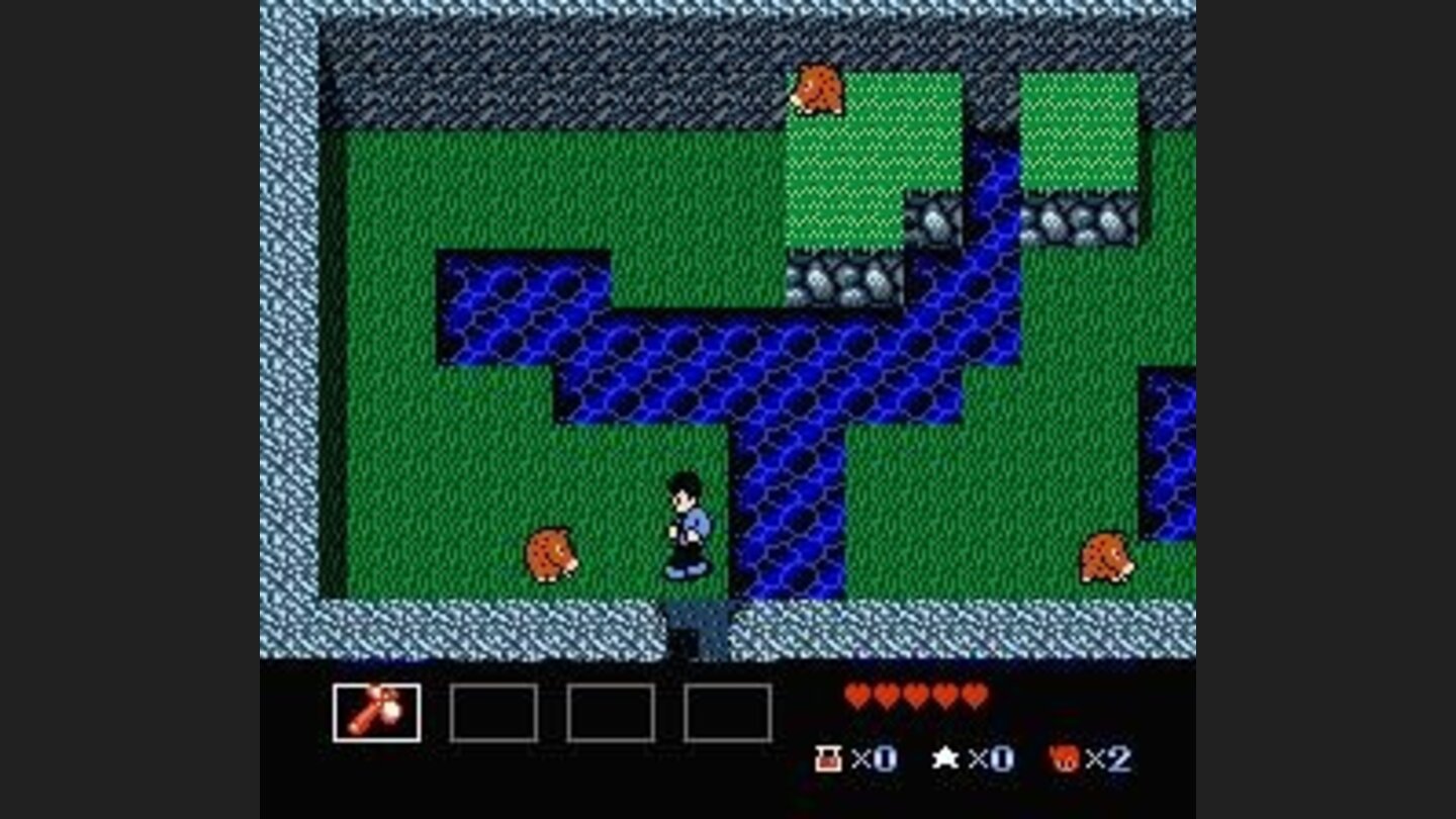 Now you have an axe, those pesky boars wont be much of a trouble!