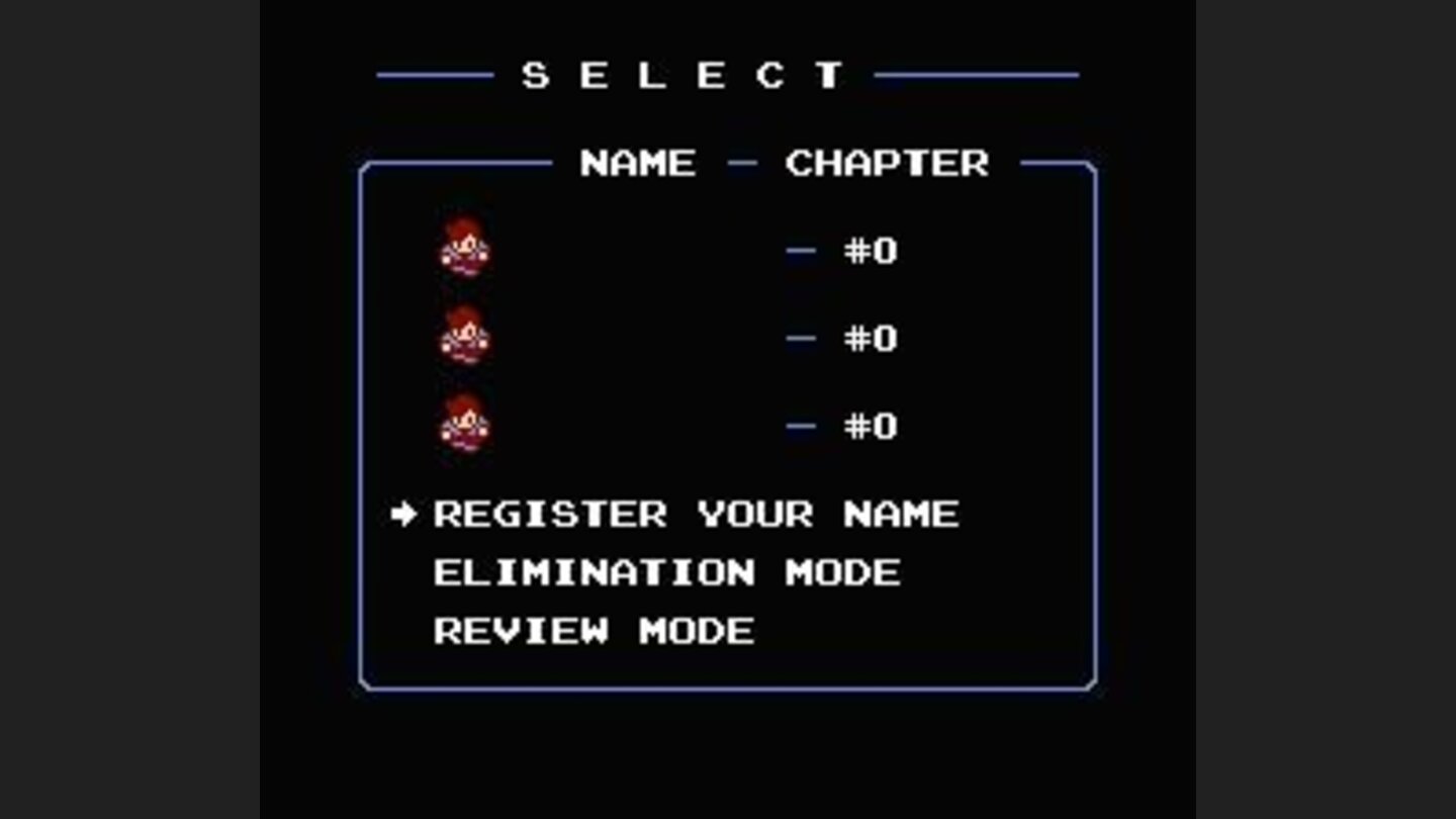 Registering your name