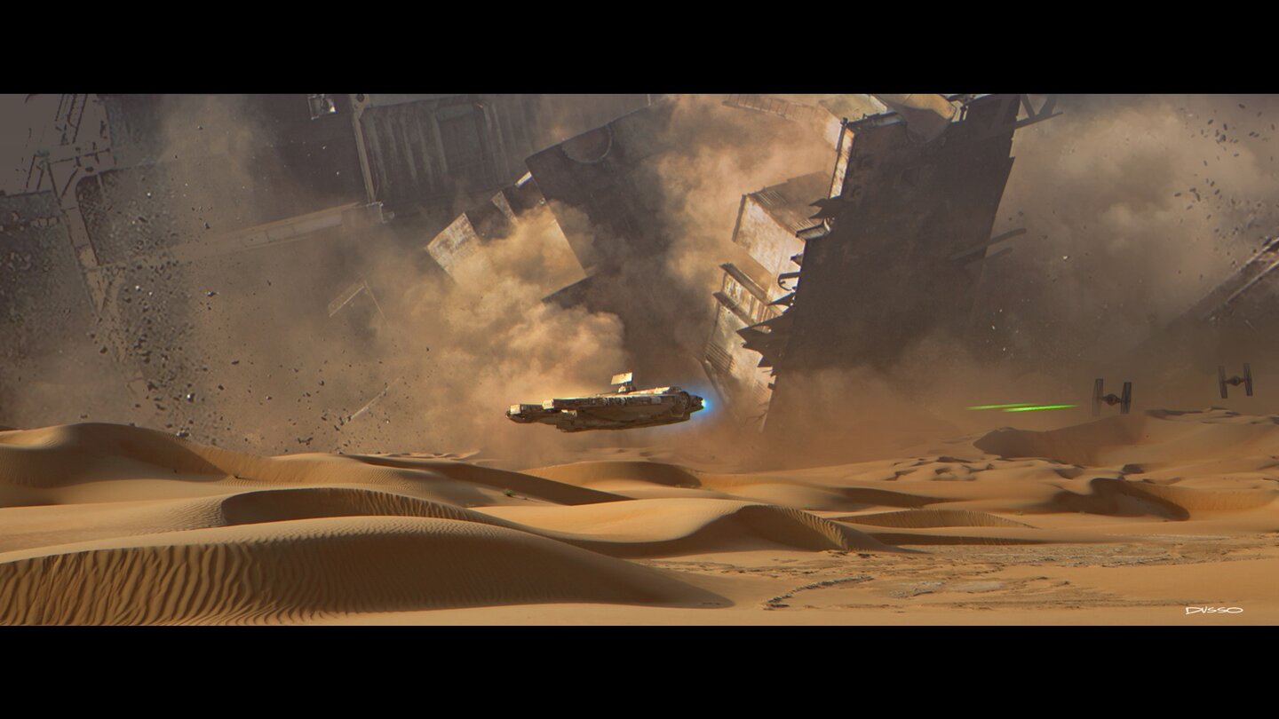 Concept-Art zu Star Wars: Das Erwachen der Macht