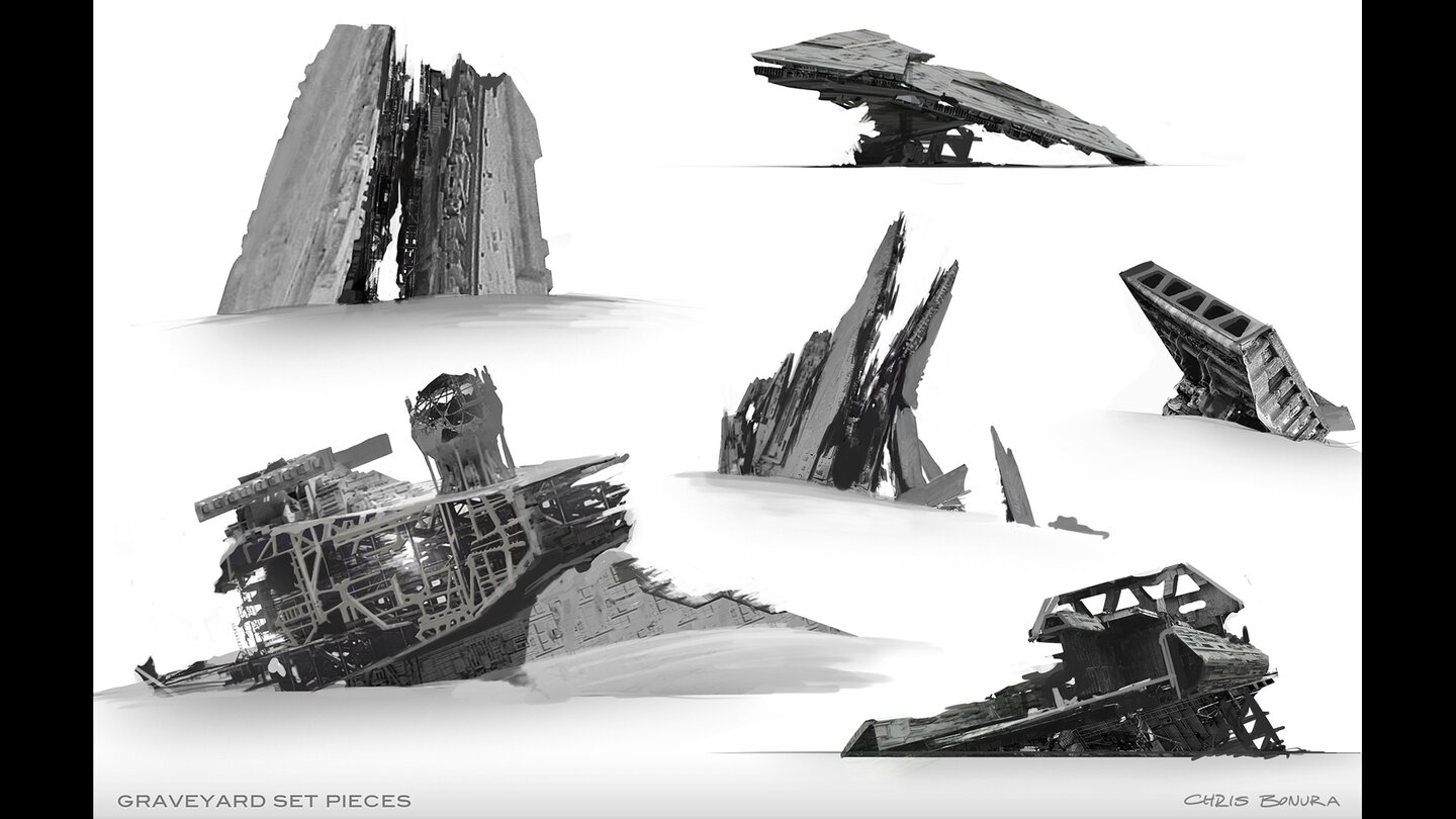 Concept-Art zu Star Wars: Das Erwachen der Macht