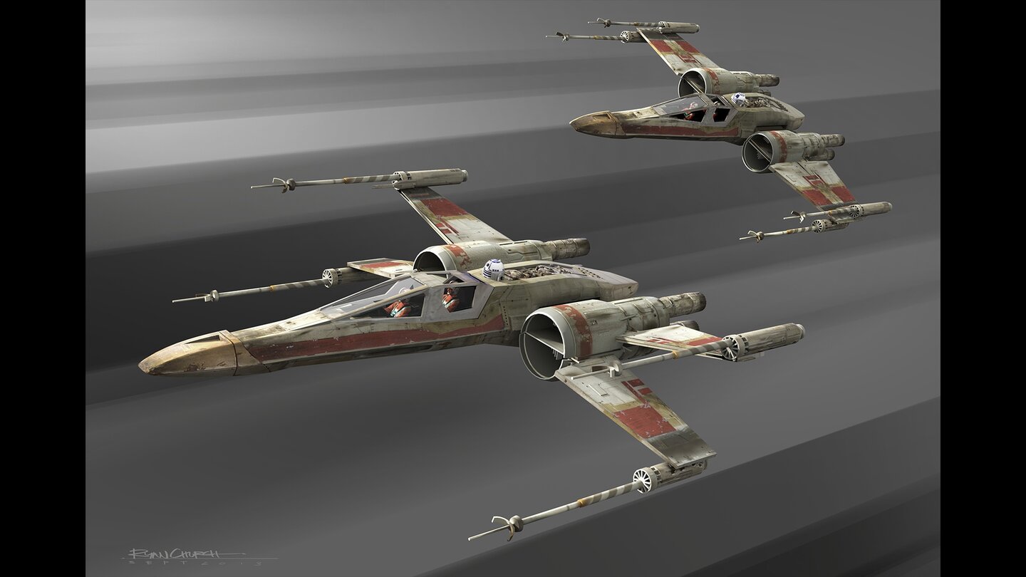 Concept-Art zu Star Wars: Das Erwachen der Macht