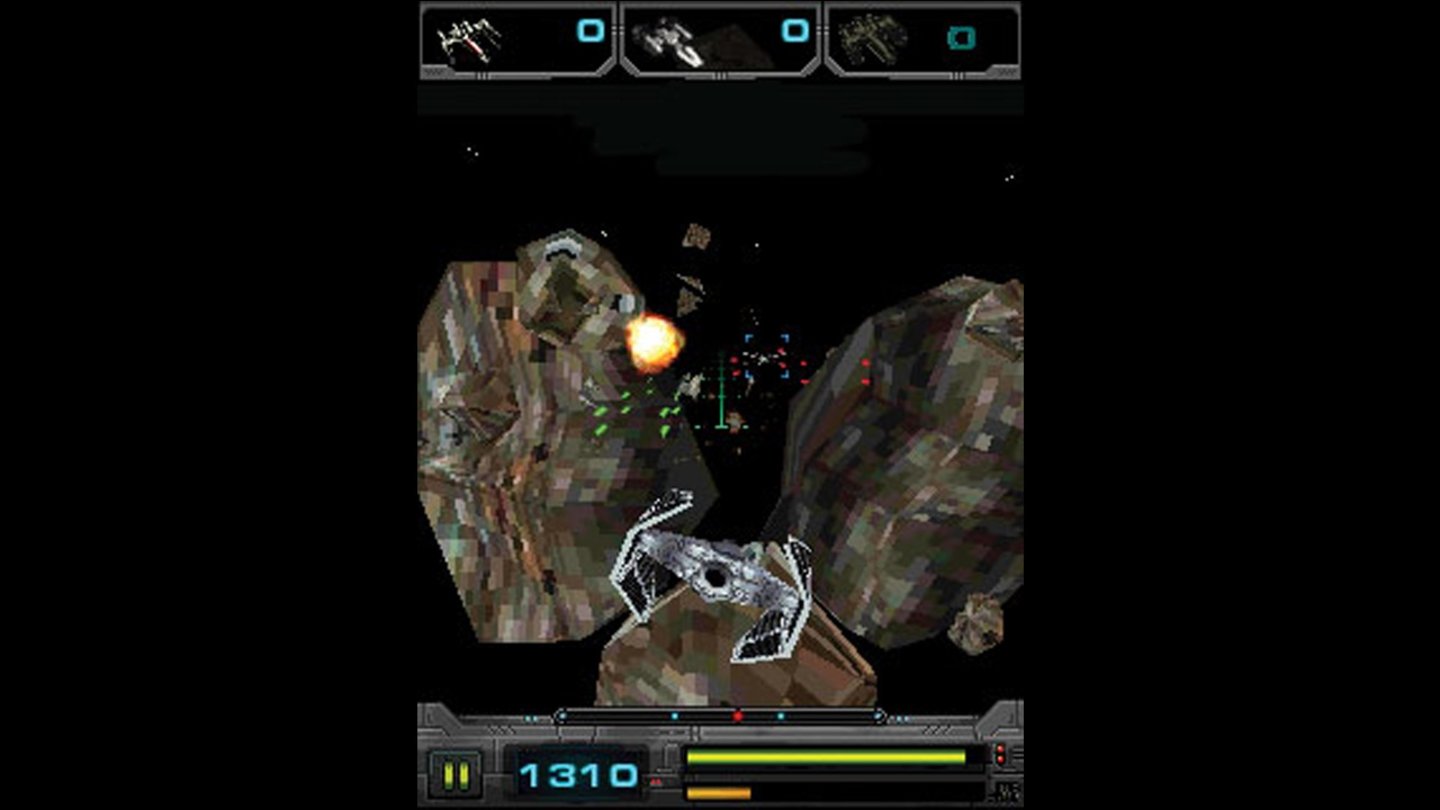 Imperial Ace (2006)Imperial Ace lässt uns die Rolle eines imperialen Piloten schlüpfen, der in einem 3D-Shooter eine Rebellen-Basis auf dem Planeten Mygeeto angreifen soll.
