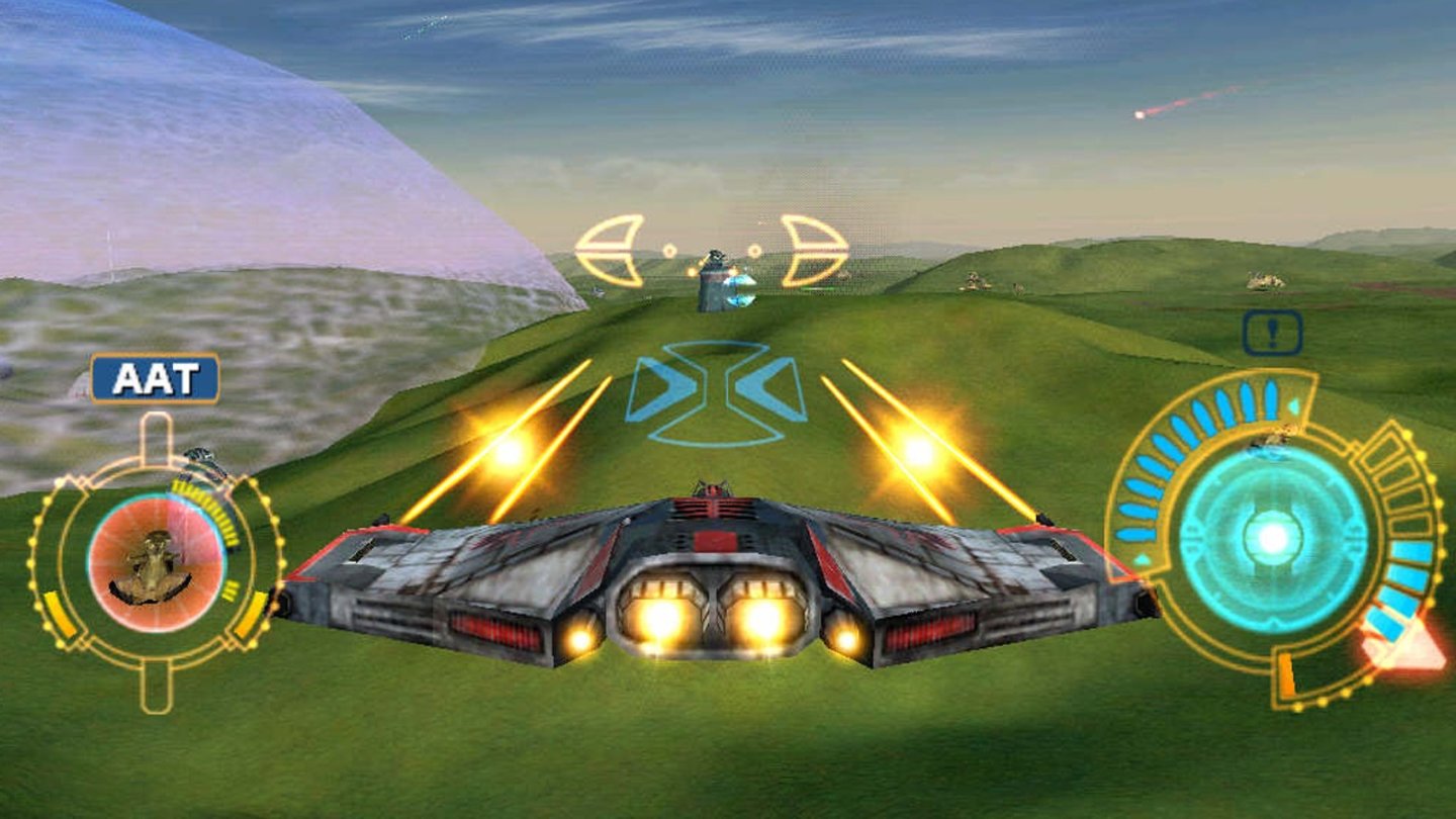 Star Wars: Starfighter (2001)Star Wars: Starfighter ist ein Actionspiel, dessen Handlung sich um die Kämpfe um Naboo dreht. Der Spieler – in der Rolle eines Piloten - versucht, die Invasion des Planeten zu stoppen und steuert zu diesem Zweck verschiedene Raumjäger.Am 8. Juli 2009 wurde das Spiel von LucasArts mit verbesserter Engine auf Steam veröffentlicht.
