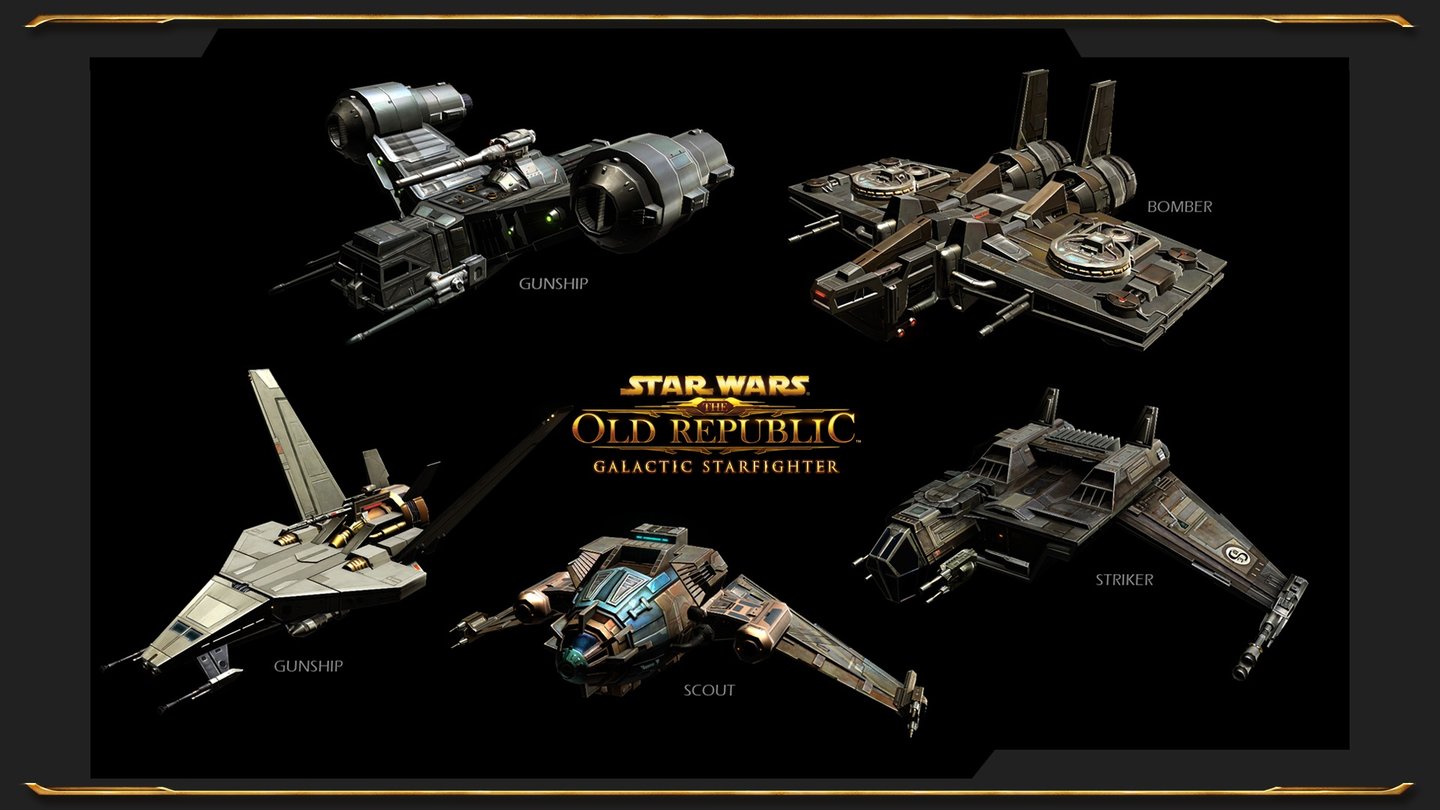 Star Wars: The Old Republic - Artworks zu Galactic Starfighter