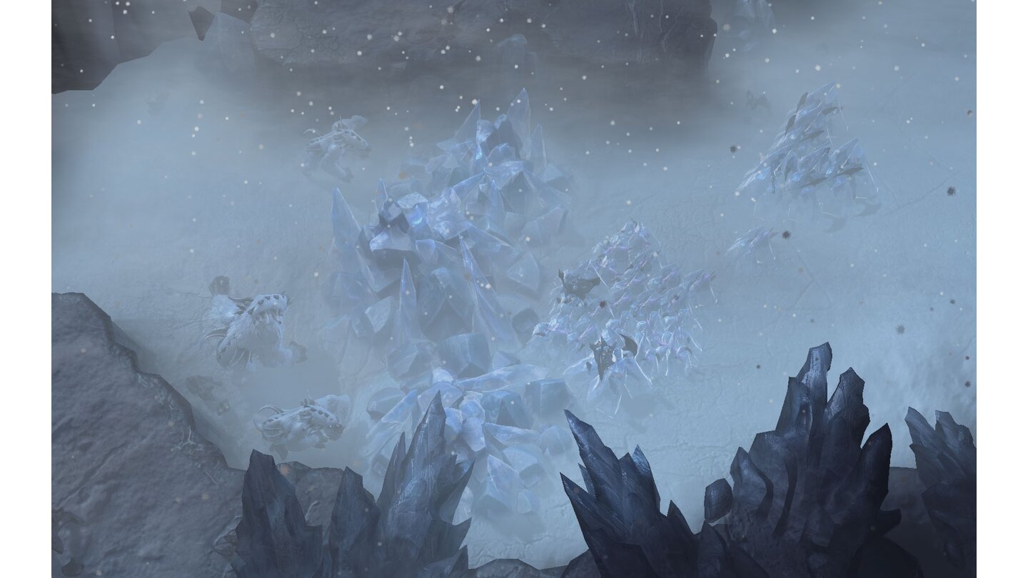 StarCraft 2: Heart of the SwarmEingefrorene Zerg können befreit werden.