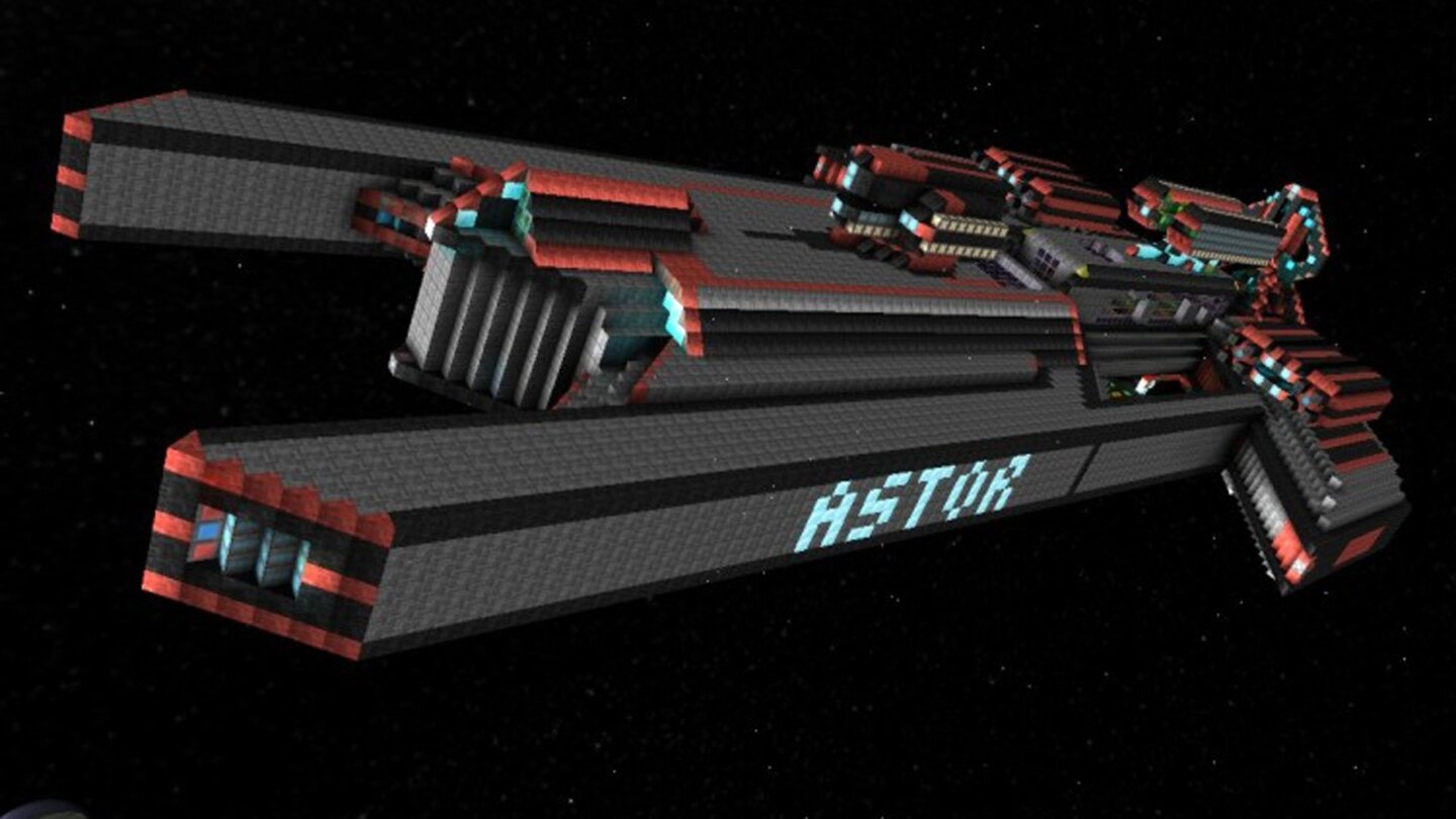 StarMade - Spieler-RaumschiffeZirkInd Peril Frigate (von Thadius Faran) http:star-made.orgnode17851