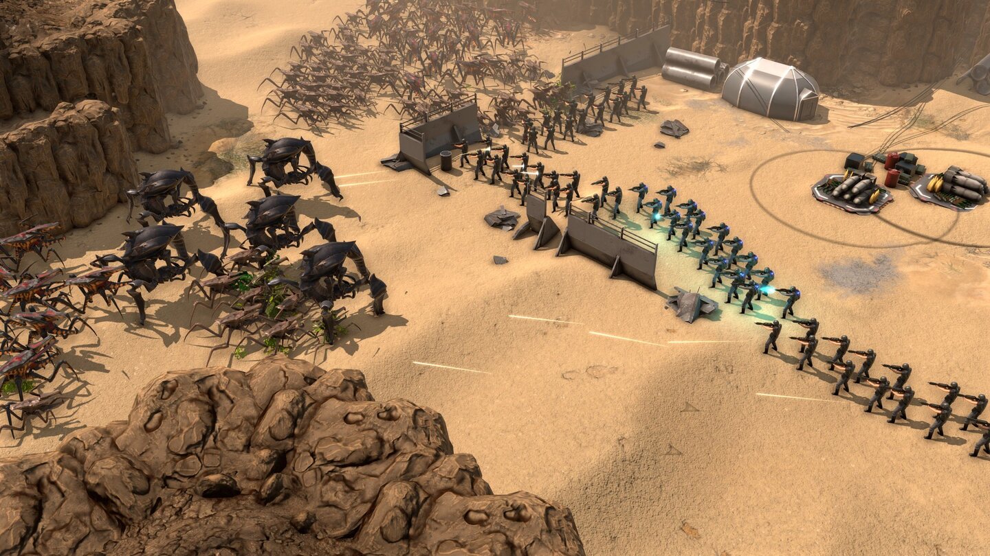 Starship Troopers Terran Command - Screenshots