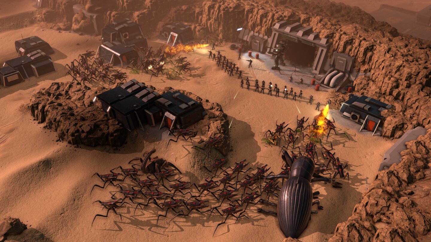 Starship Troopers Terran Command - Screenshots