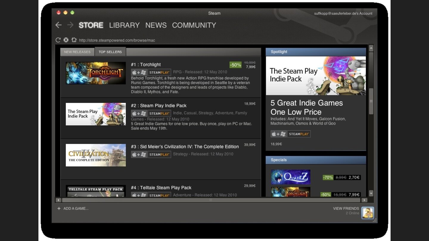 Steam For Mac Steam For Mac 2110739 