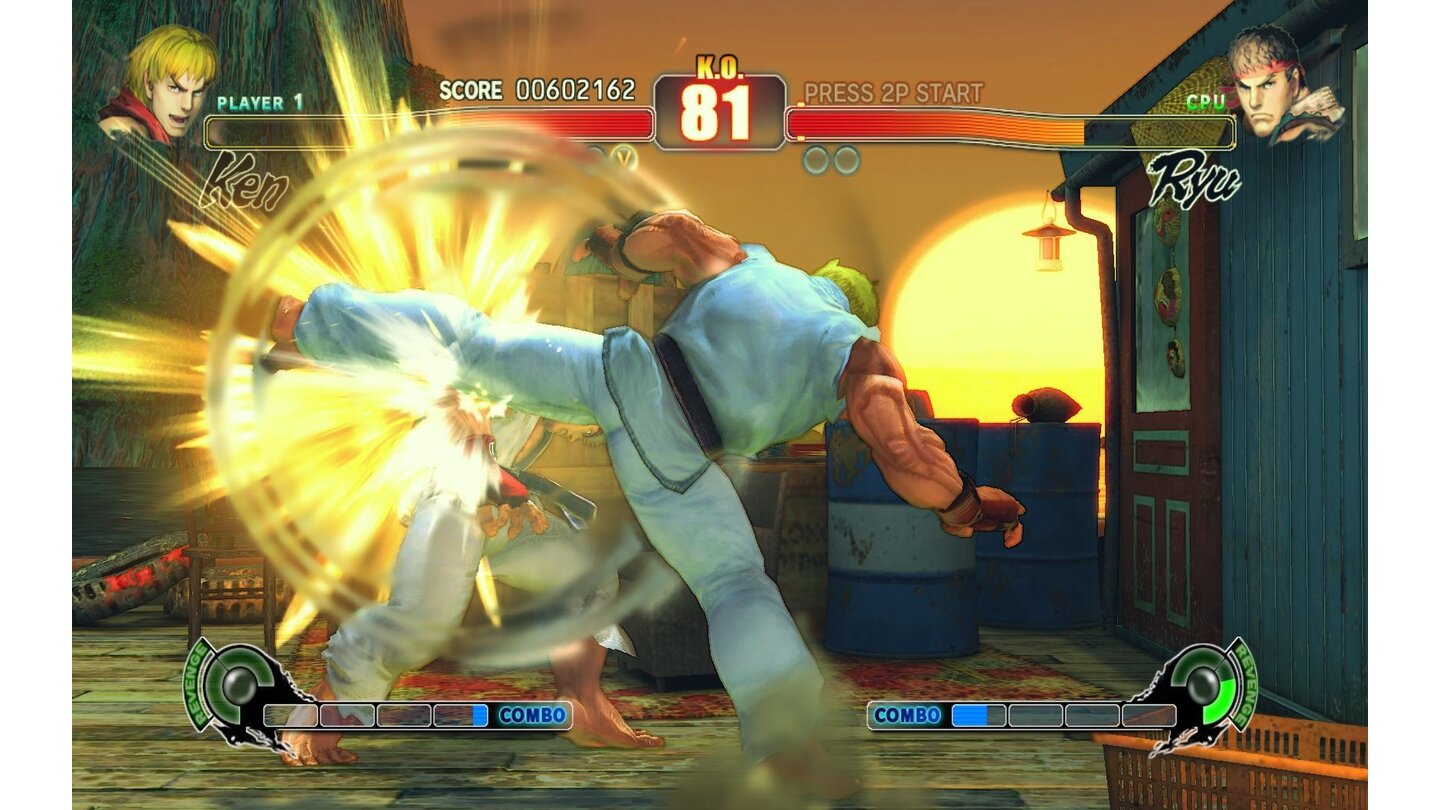 Street Fighter 4 - PC-Screenshots aus der Preview-Version