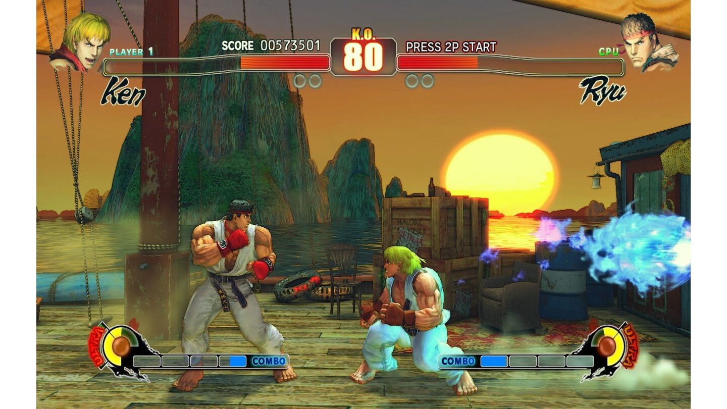 Street Fighter 4 - PC-Screenshots aus der Preview-Version