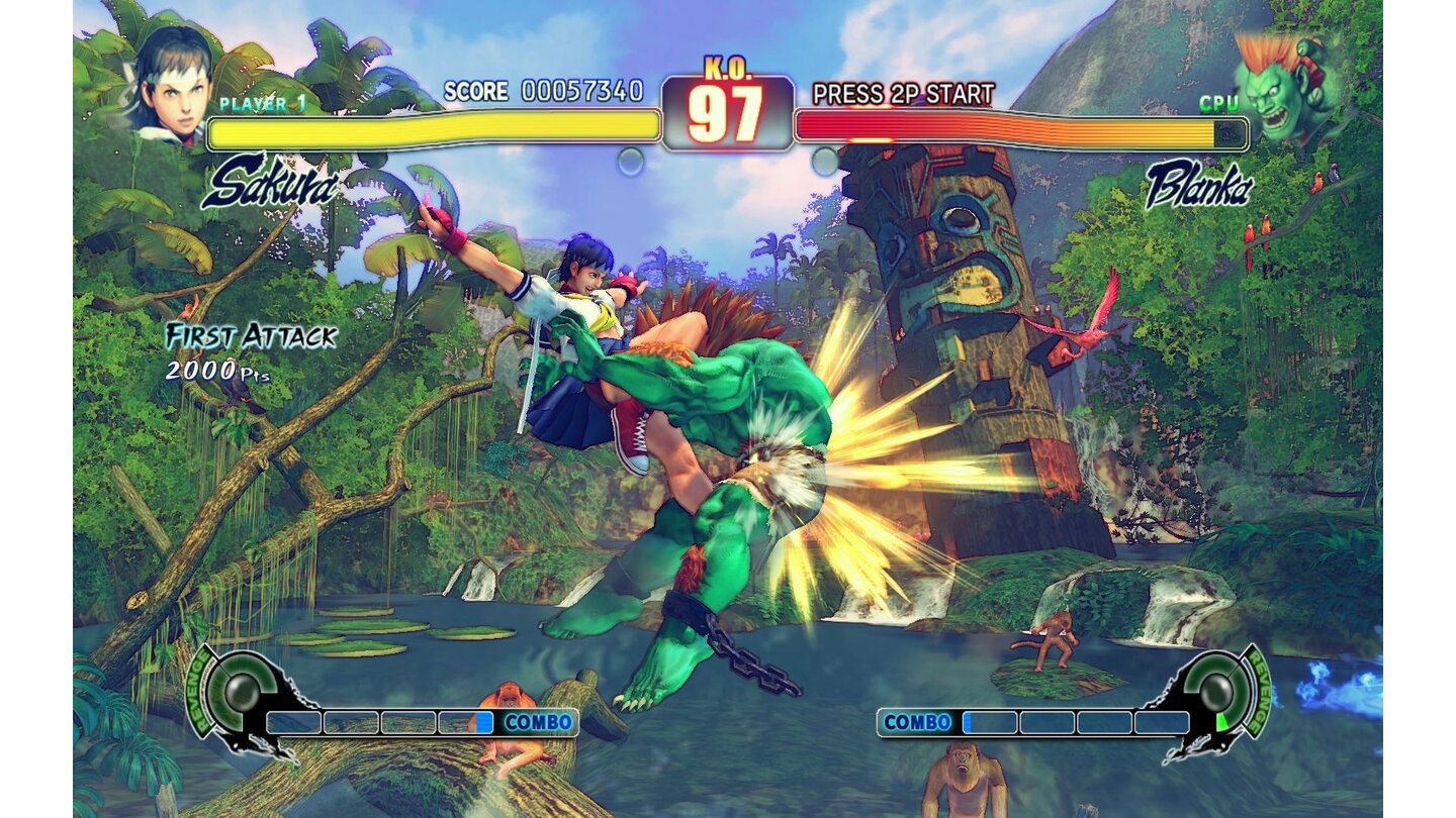 Street Fighter 4 - PC-Screenshots aus der Preview-Version