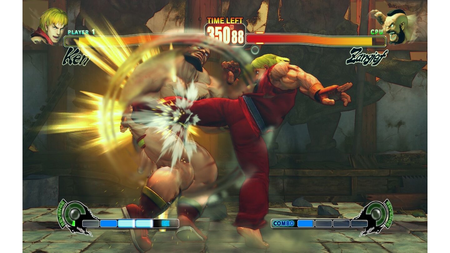 Street Fighter 4 - PC-Screenshots aus der Preview-Version