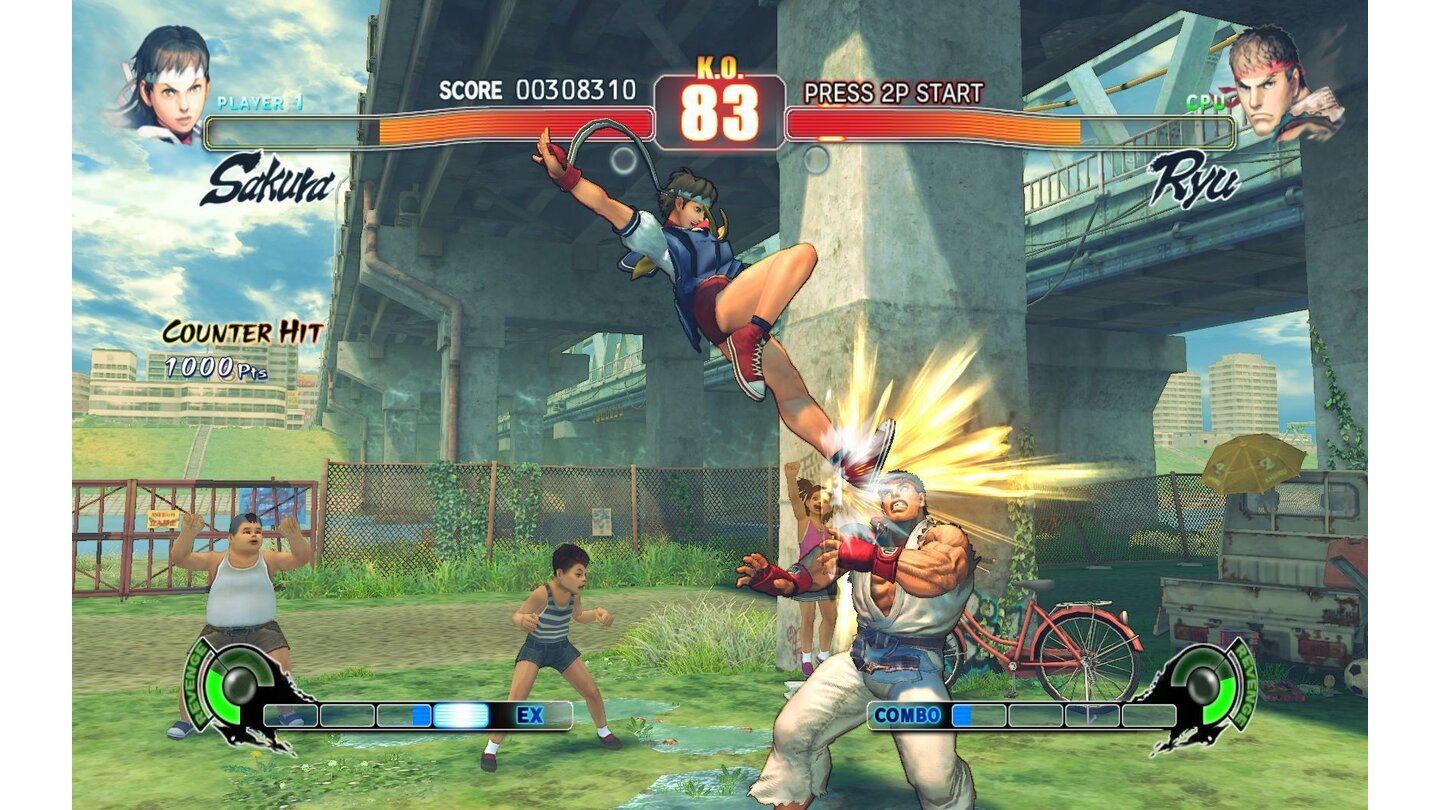 Street Fighter 4 - PC-Screenshots aus der Preview-Version