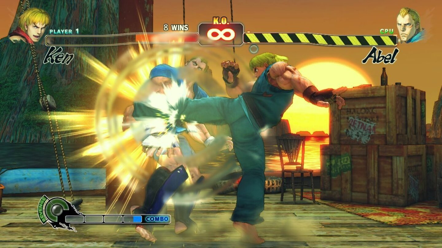 Street Fighter 4 - PC-Screenshots aus der Preview-Version