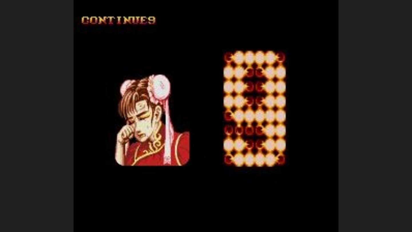 Chun-Li is in tears after a poor performance