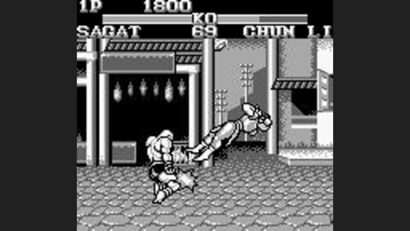 Sagat is ready to attack with the Tiger Knee!