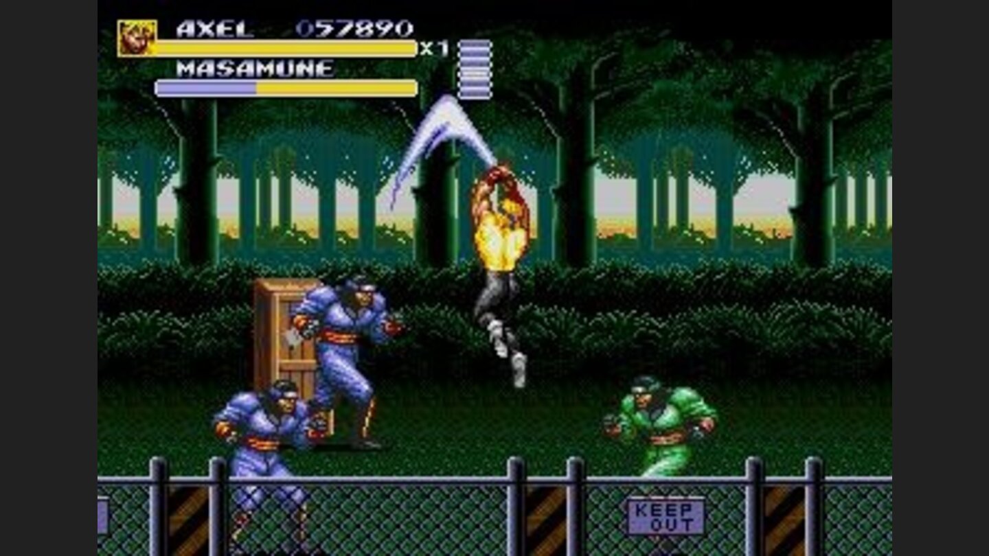 Axels jump and slam move