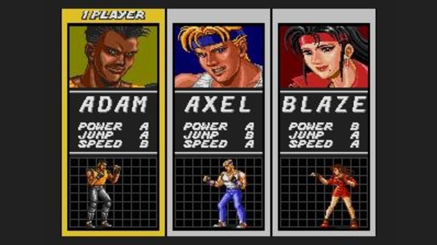 Character Select Screen