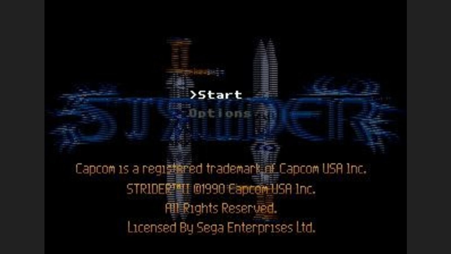 Title screen