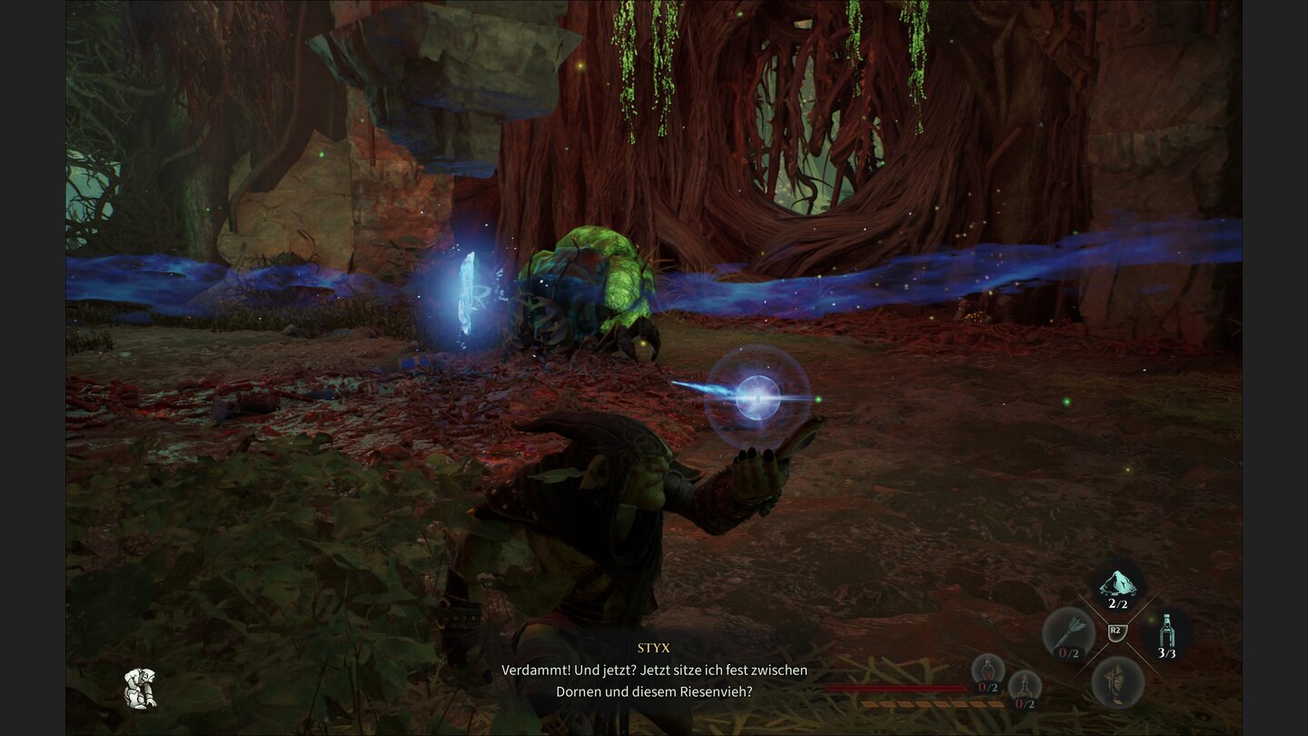 Ein Kompass hilft euch dabei, den Quarz zu lokalisieren. Die Nadel zeigt stets an, wo sich grob noch einer der wertvollen Edelsteine auf der Map versteckt.