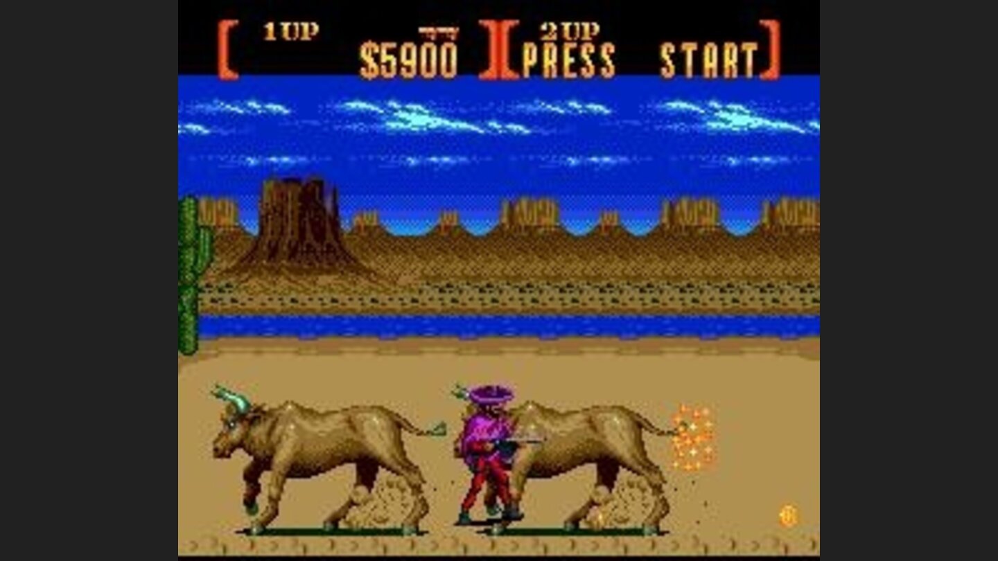 Sunset Riders Sega Mega Drive