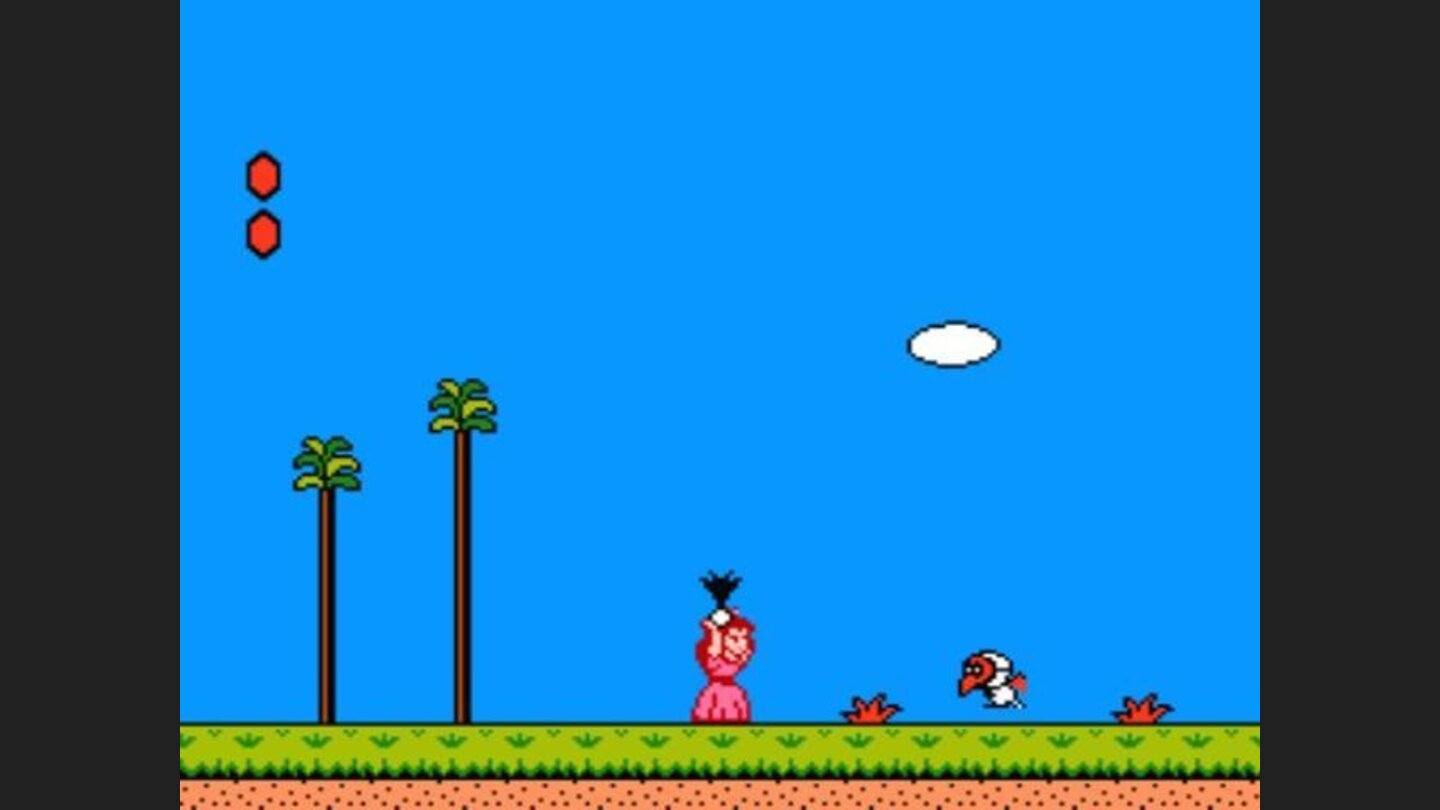 Wow, mighty princess! Watch out, birdie!