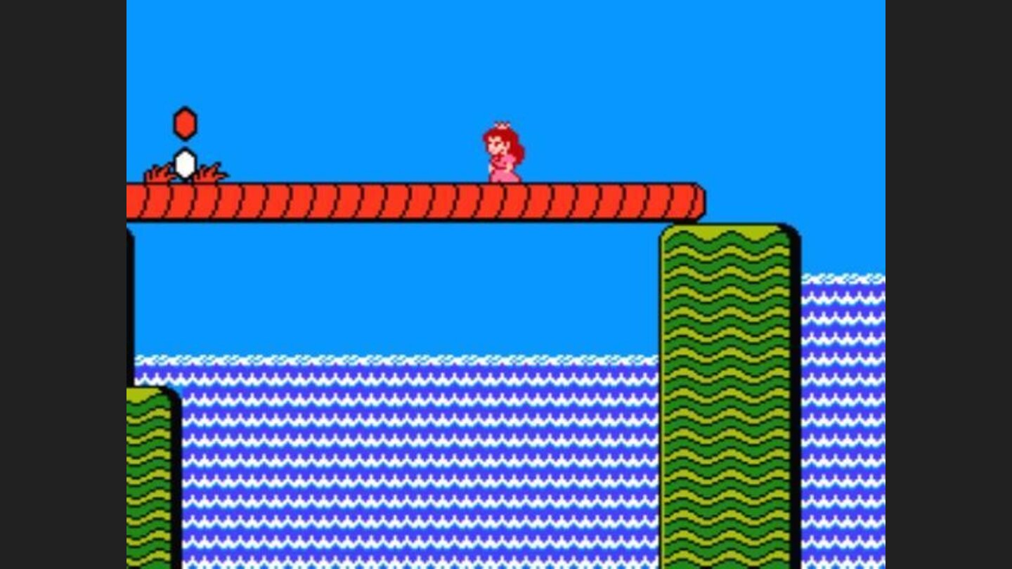 Crossing a waterfall