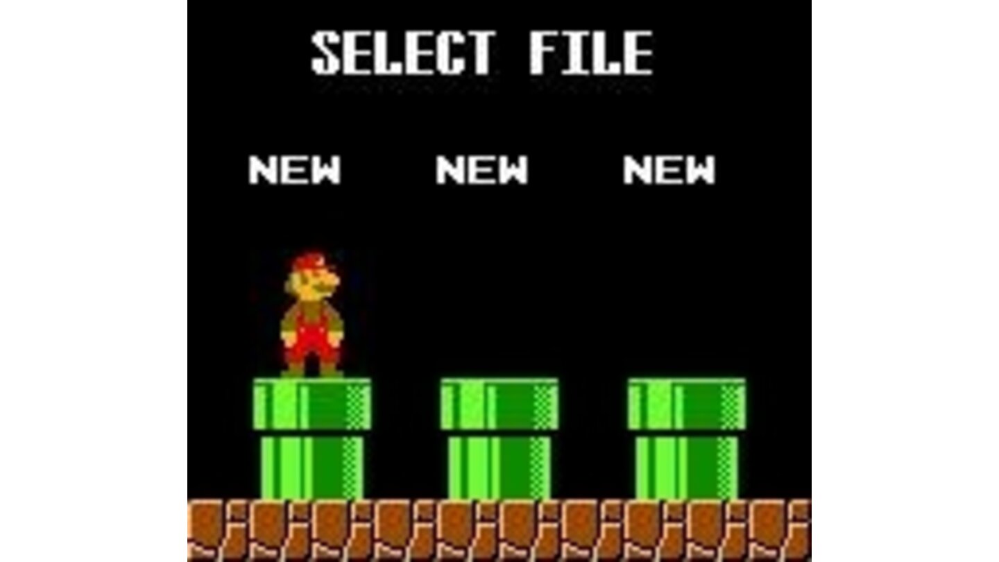 Choose a file to save your current game.