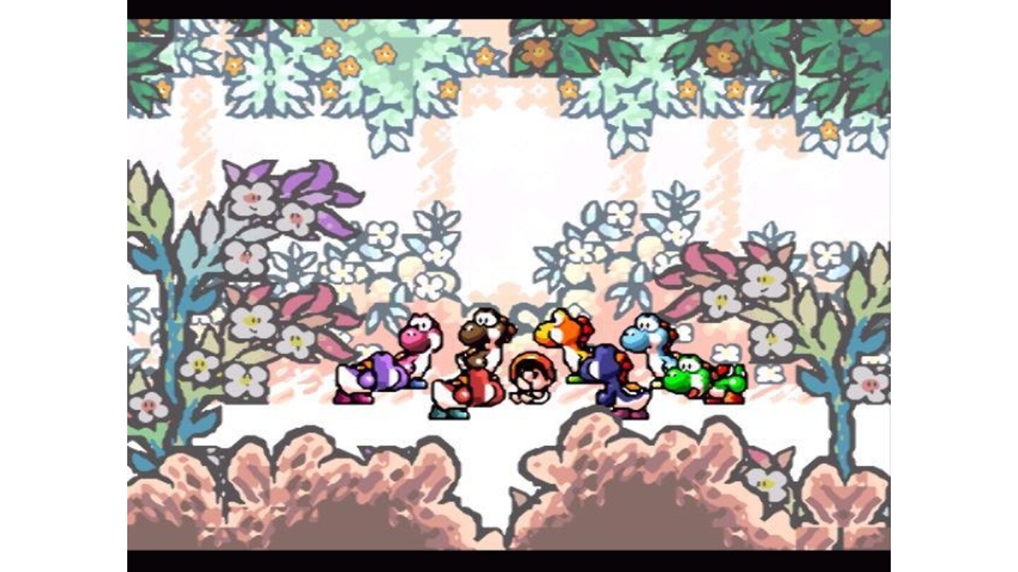 The Yoshis consult each other
