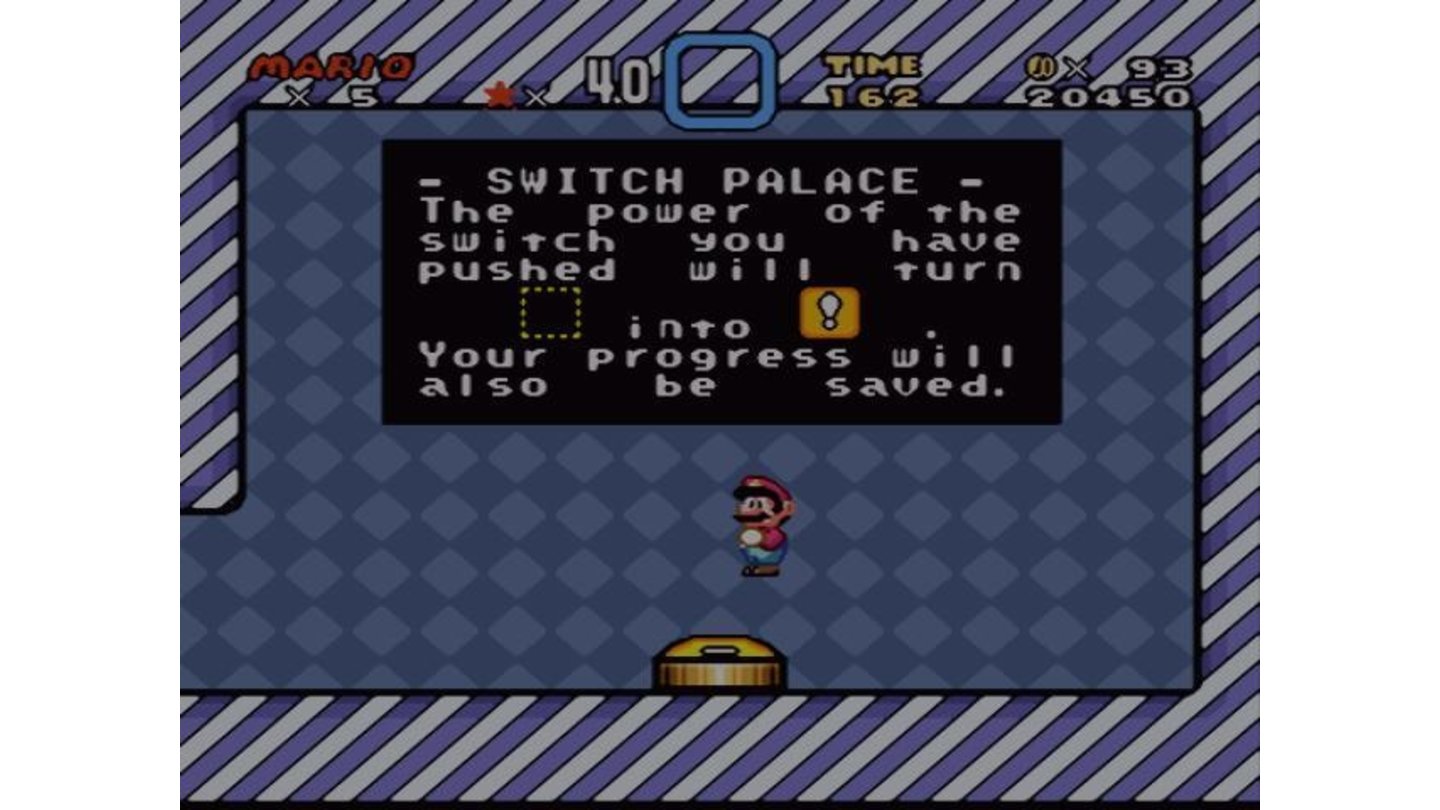 This switch allows you to access some hidden levels or gather rare items