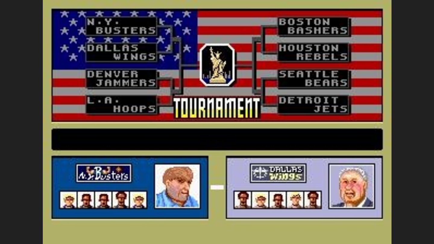 The initial match-up