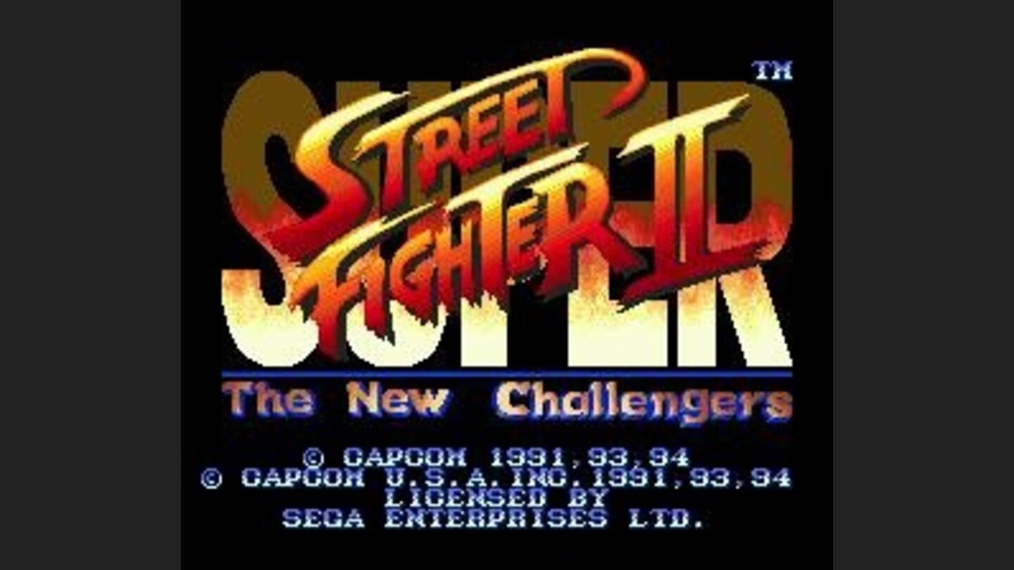 Title screen.