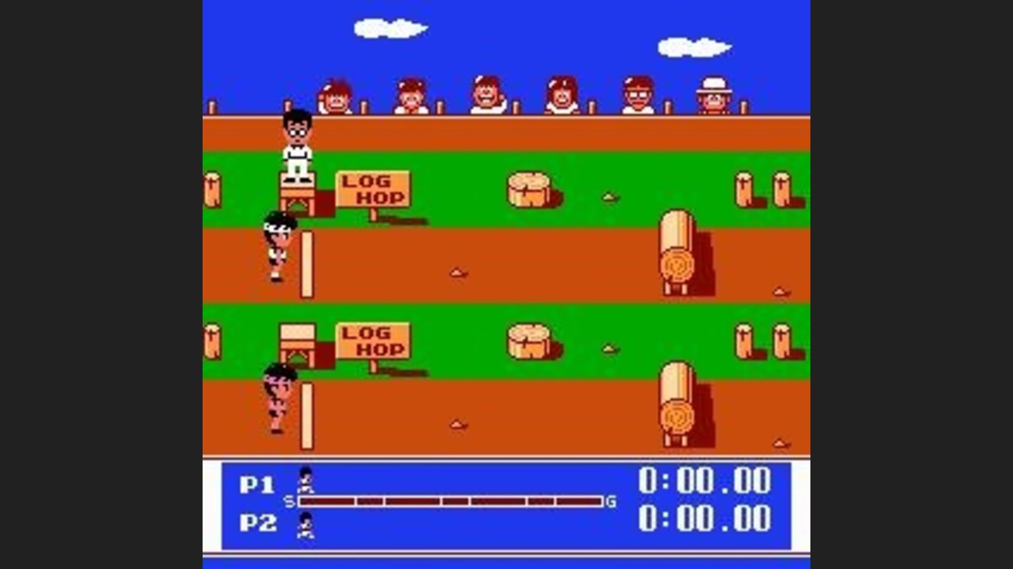 Get ready to run the log hop!