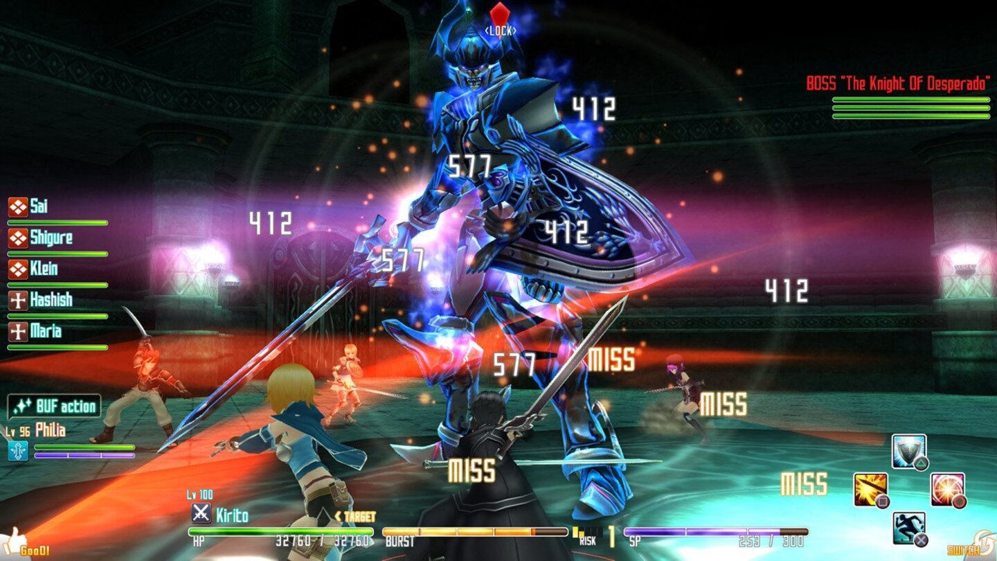 Sword Art Online Re Hollow Fragment Screenshots