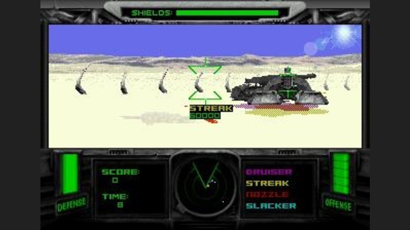 The first level: the desert