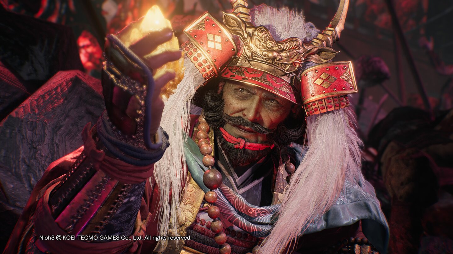 Nioh 3: Einer unser großen Gegenspieler ist der Samurai Takeda Shingen.