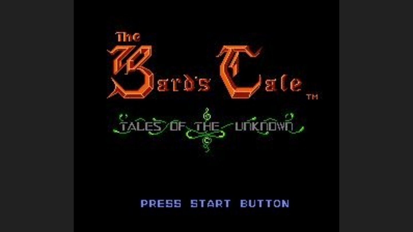 Title screen