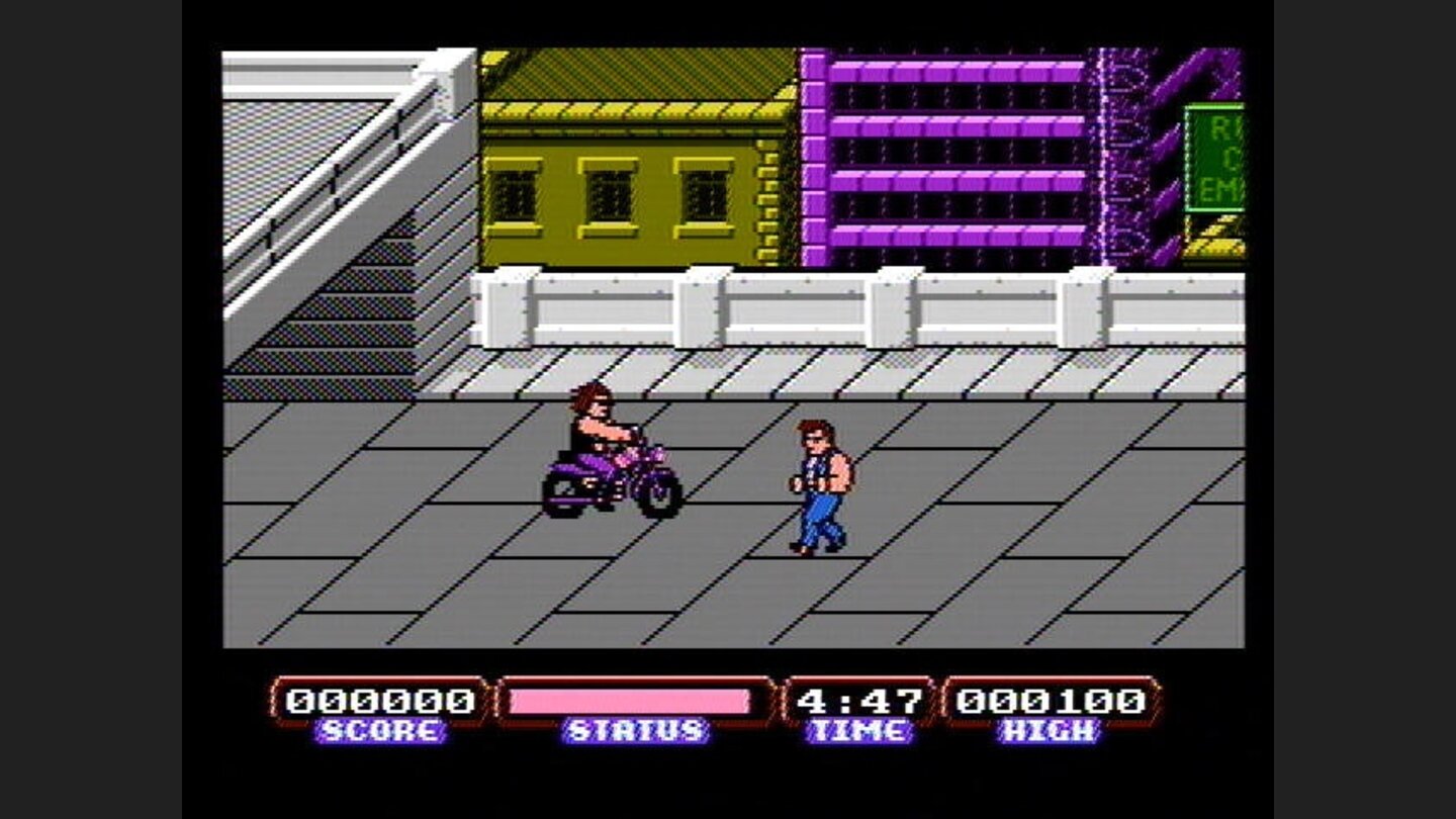 Watch out for the biker!