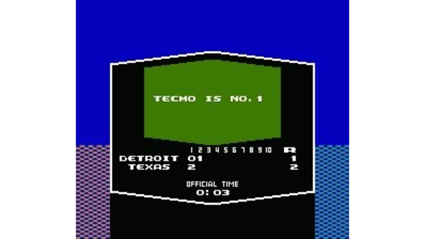 Tecmo is No. 1