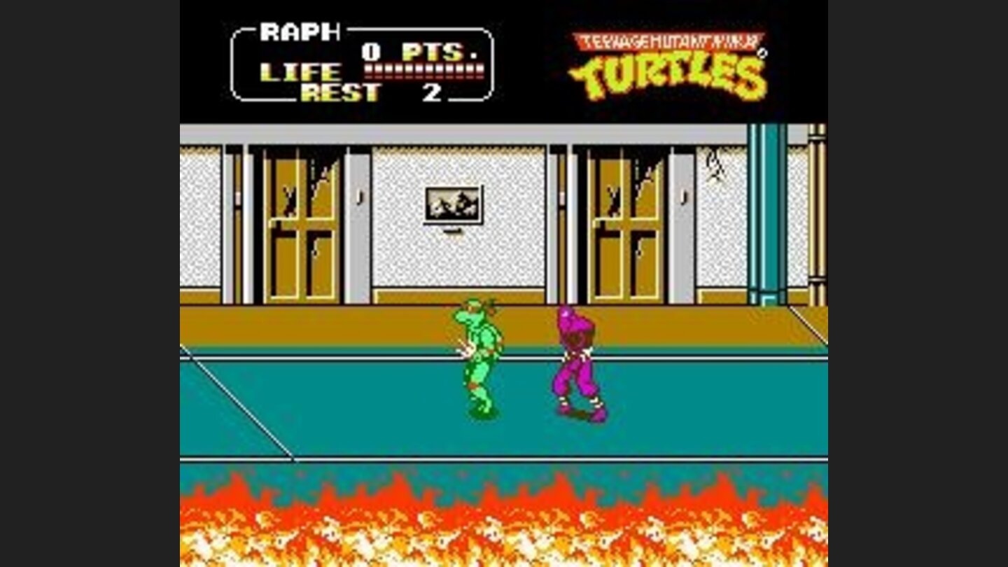 Graphics were amazing for the time, and similar to the Arcade version (with NES limitations, of course).