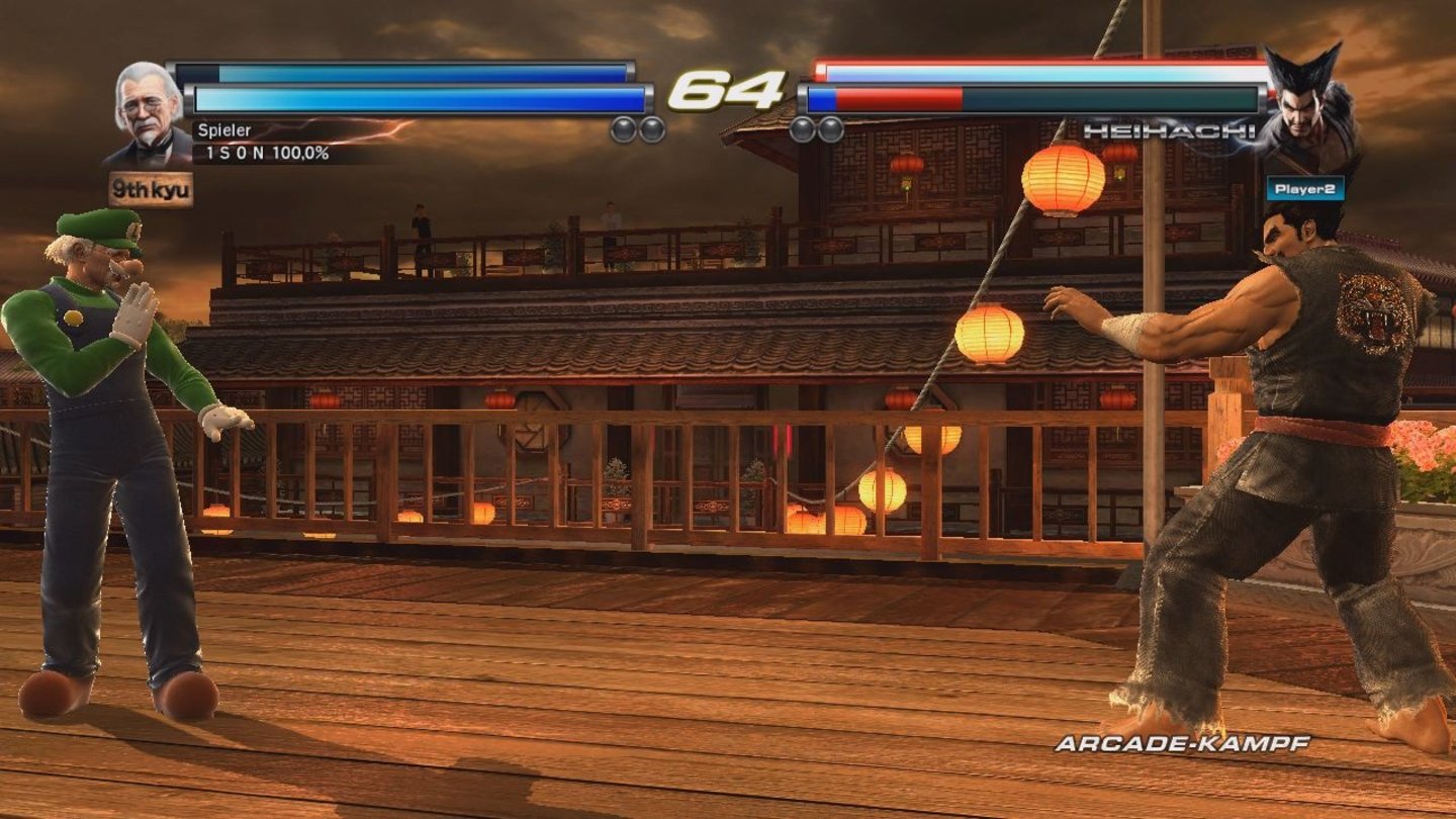 Tekken Tag Tournament 2 (Wii U)Wenn die Lebensleiste des nicht aktiven Kämpfers blinkt, lohnt es sich ihn einzuwechseln. Damit macht ihr nämlich kurzzeitig höheren Schaden.