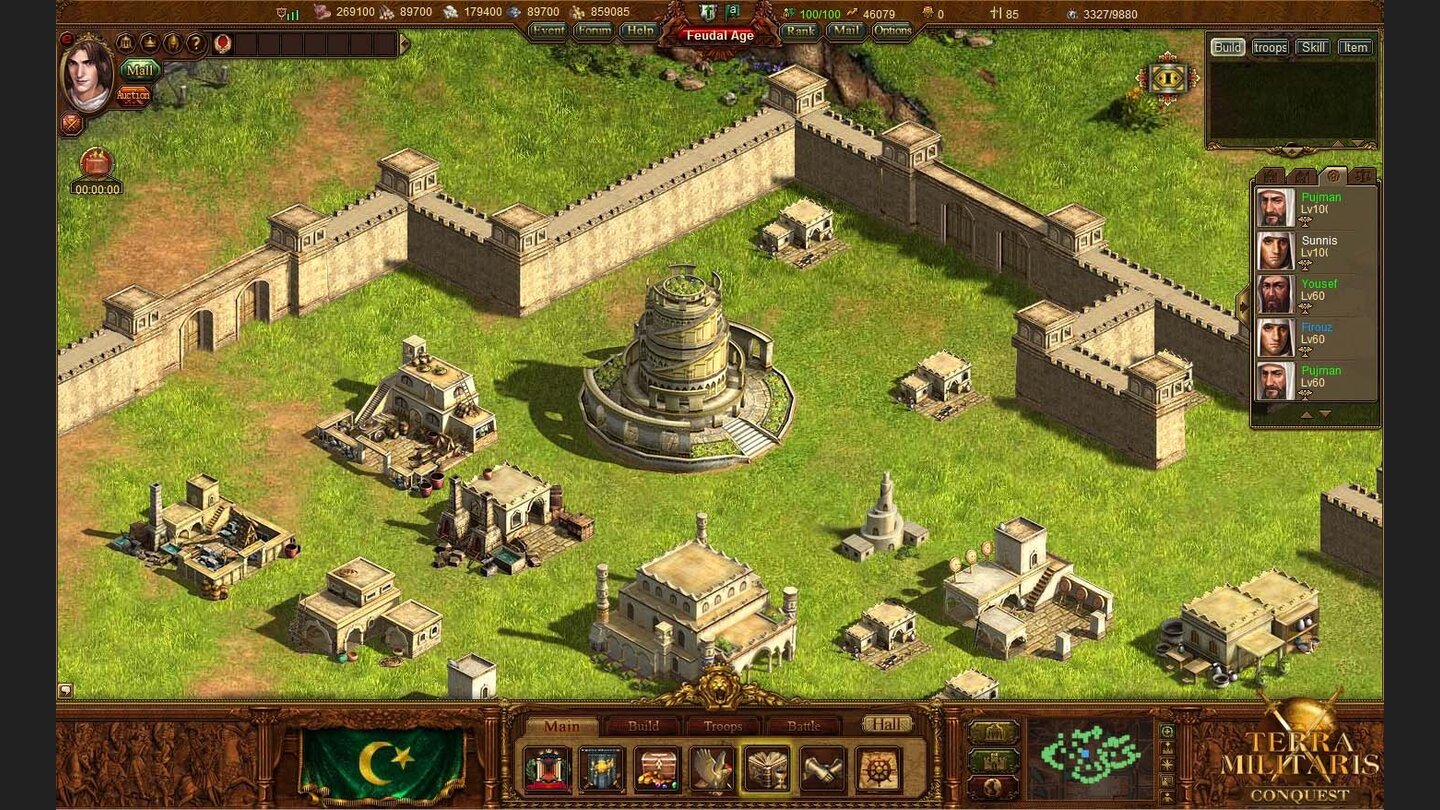 Terra MilitarisScreenshot von der »Conquest«-Erweiterung