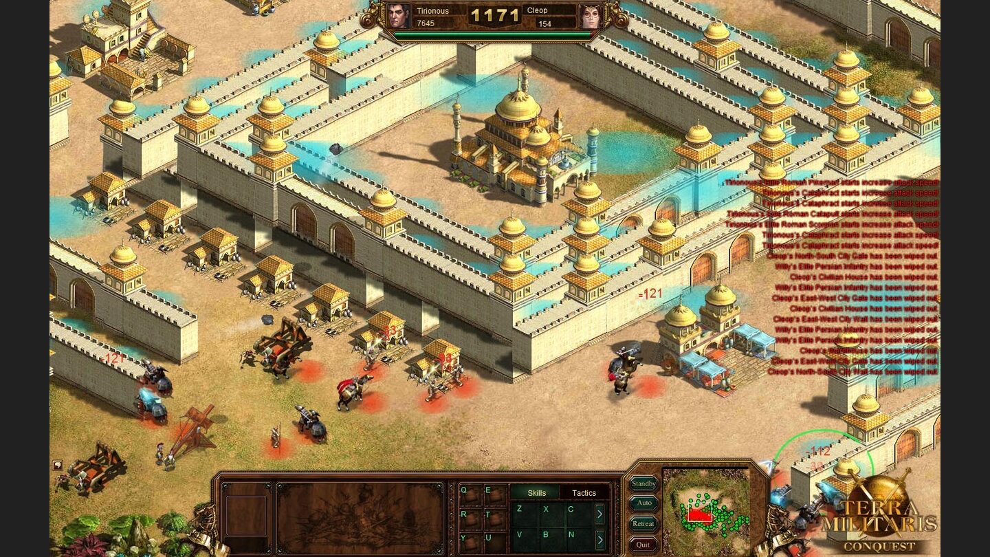 Terra MilitarisScreenshot von der »Conquest«-Erweiterung