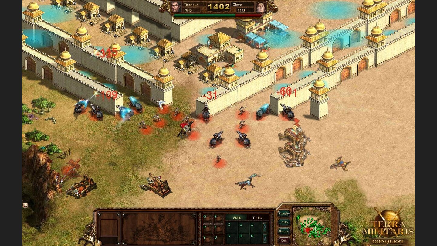 Terra MilitarisScreenshot von der »Conquest«-Erweiterung